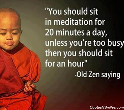 Old Zen Saying
